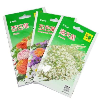 翠筠 花種子 種子 苗種子 雛菊 康乃馨 香雪球 千鳥草 勳章菊 西洋石竹 大花滿天星【FC410】 123便利屋 