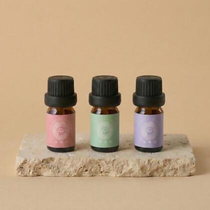 靜夜安眠純精油套組｜Peaceful Night Sleep Essential Oil Set - 