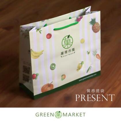 菓青市集質感手提袋 - 