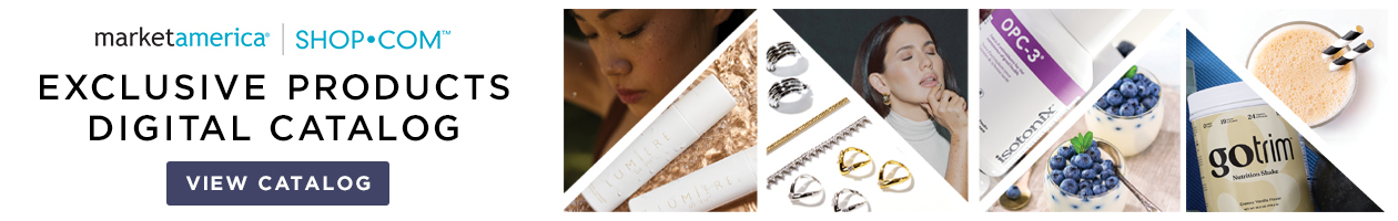 Market America SHOP.COM exclusive products digital catalog. View Catalog.