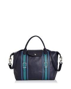 Le Pliage Cuir Brides Medium Handbag With Strap From Neiman Marcus Le Pliage Cuir Brides Medium Handbag With Strap