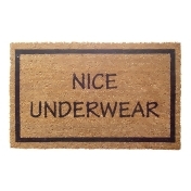 Nice Underwear Nonslip Coir Door Mat Nice Underwear Nonslip Coir Door Mat