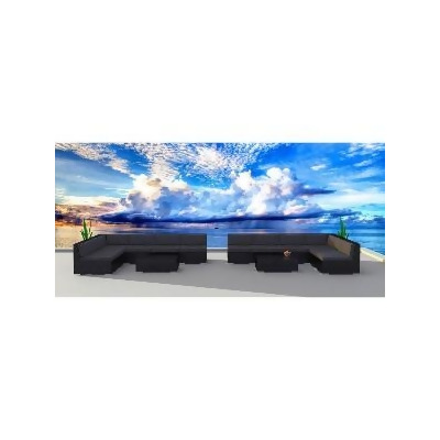 Outdoor Urban Furnishing Black Series 14a Backyard Wicker Rattan Outdoor Urban Furnishing Black Series 14a Backyard Wicker Rattan Patio Furniture Set From Hayneedle At Com