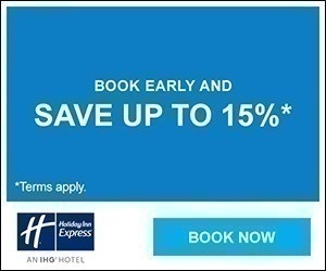 Holiday Inn Express, Book early and save up to 15%* . Book now!