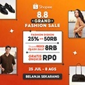 Shopee 8.8 Grand Fashion Sale