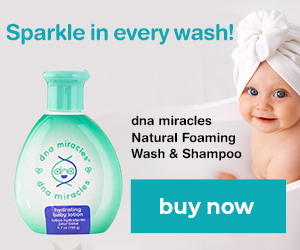 sparkle in every wash! dna miracles natural foaming wash and shampoo buy now