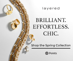 Brilliant. Effortless Chic. CTA: Shop the Spring Jewelry Collection Earn cashback