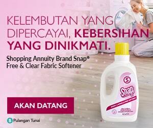 SNAP Free & Clear Fabric Softener Kelembutan yang dipercayai, kebersihan yang dinikmati.