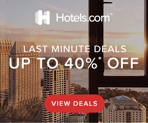 Hotels.com Last Minute Deals up to 40% off. View Deals