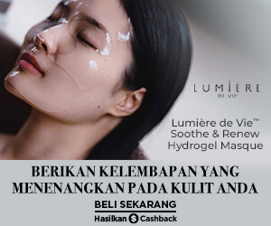 Lumière de Vie™ Soothe & Renew Hydrogel Masque Berikan kelembapan yang menenangkan pada kulit Anda Beli Sekarang Beli Sekarang Juga!