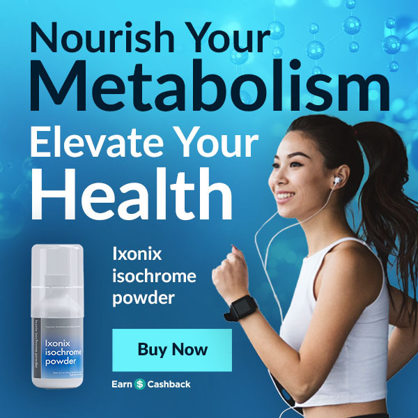 Nourish Your Metabolism, Elevate Your Health Ixonix isochrome powder Buy Now