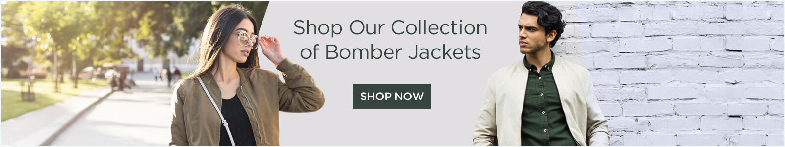 Shop our collection of Bomber Jackets Shop Now 