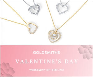 Goldsmiths Valentine's Day Wednesday 14th February