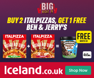 Big Night In. Buy 2 Italpizzas, Get 1 Free Ben & Jerry's Iceland.co.uk Shop Now