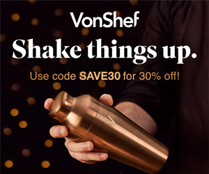 VonHaus Shakes things up Use code SAVE30 for 30% off