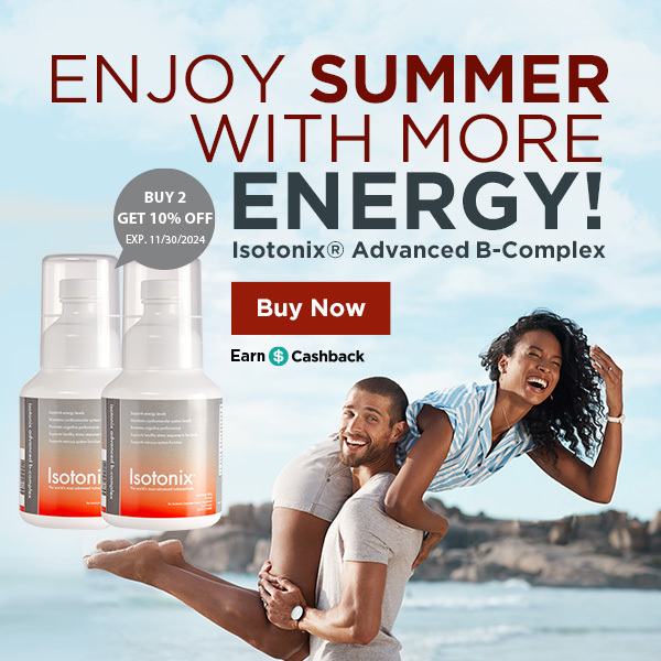 Isotonix® Advanced B-Complex Enjoy Summer with more Energy! Buy Now