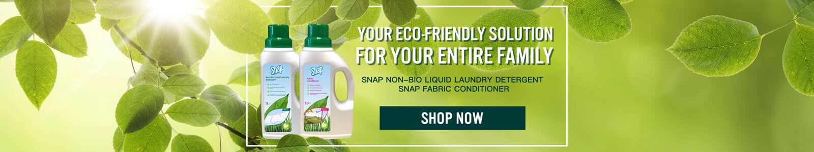 Eco-friendly Laundry Solution for the whole family Eco-friendly Laundry Solution for the whole family