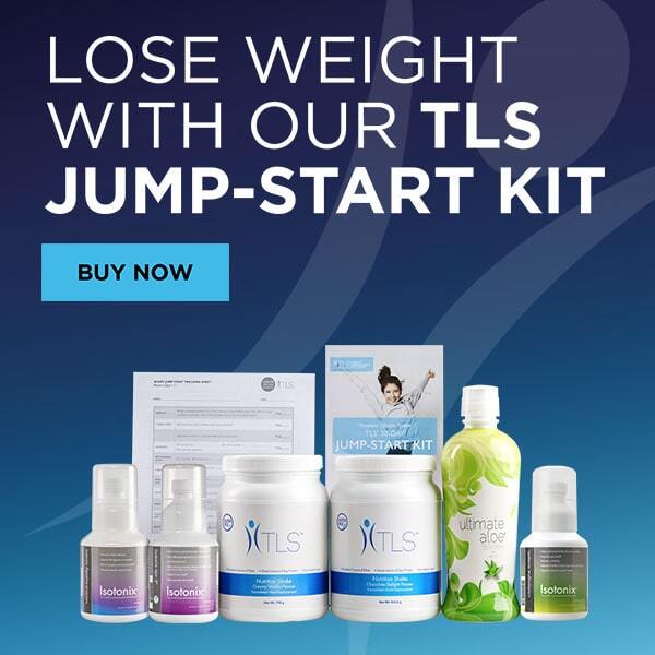 lose weight with our TLS Jump-Start Kit buy now