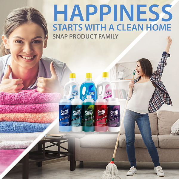 Happiness starts with a clean home Buy Now Snap Product Family