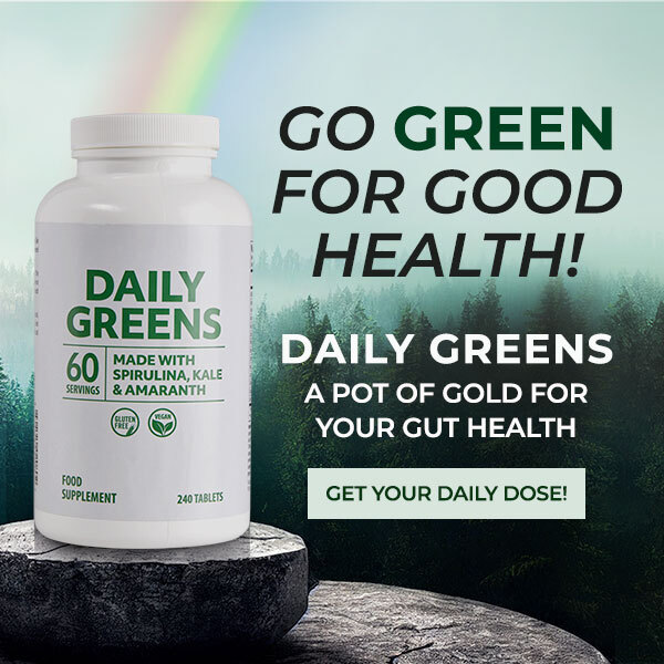 Go Green for Good Health Daily greens a pot of gold for your gut health Get your daily dose