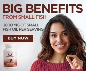 Small Fish, Big Benefits 3000 mg of Small Fish Oil per Serving Buy Now