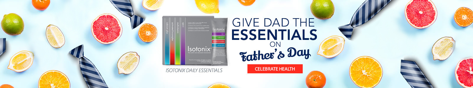 Isotonix Daily Essentials Give Dad the essentials on Father's Day