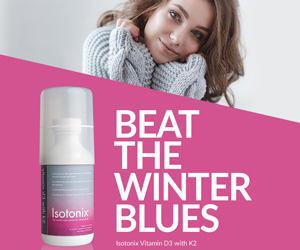 Beat the winter blues Isotonix Vitamin D3 with K2