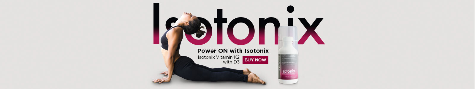 Power on with Isotonix. Buy Now