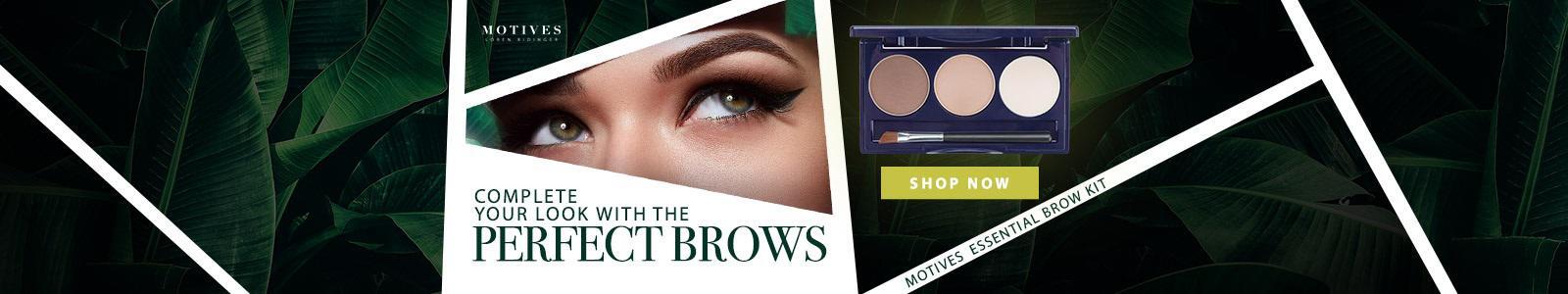 Sculpt brows to complete a perfect look Sculpt brows to complete a perfect look