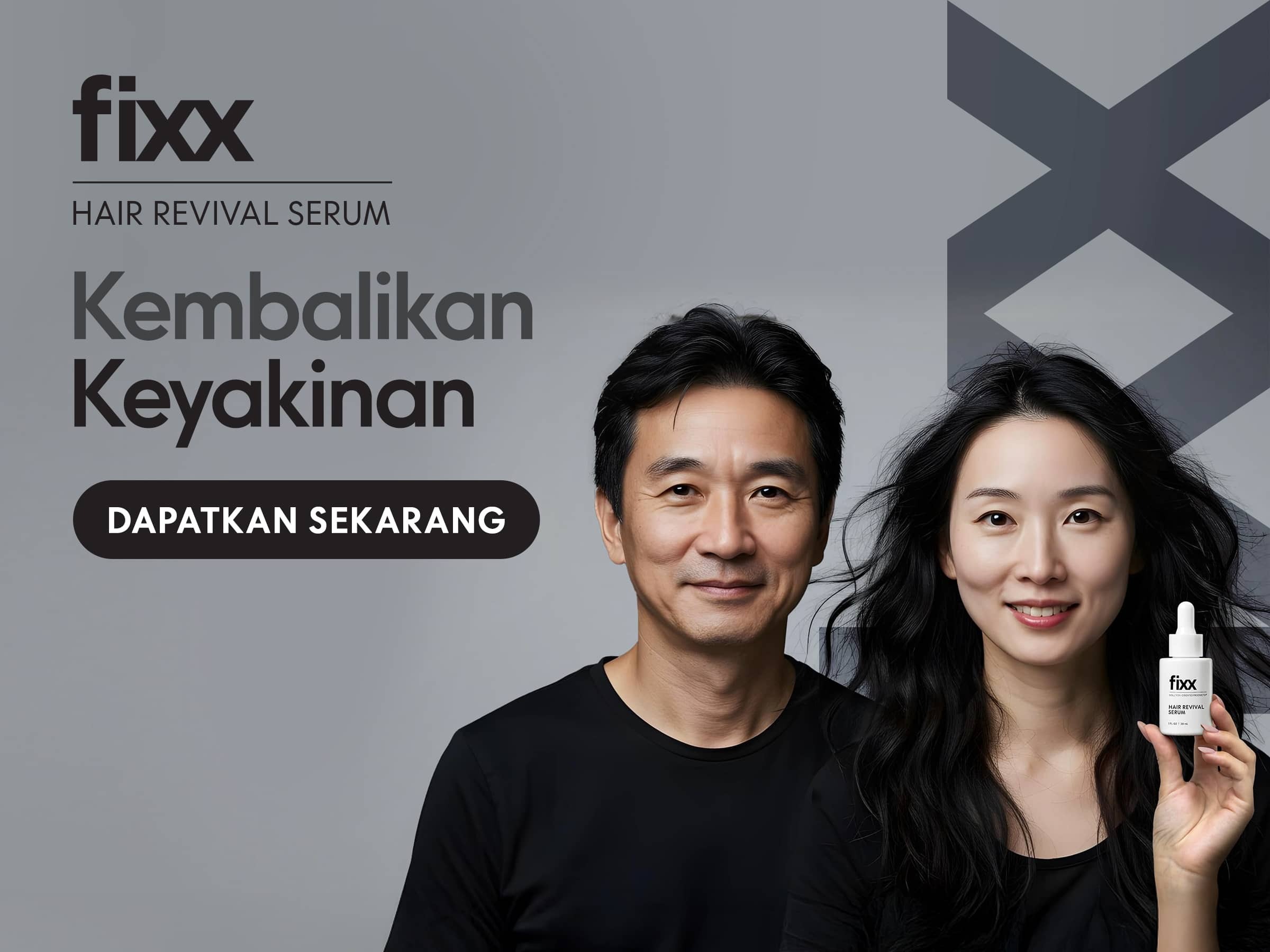 Kembalikan Rambut. Kembalikan Keyakinan. Lihat Hasilnya dalam 45 Hari!