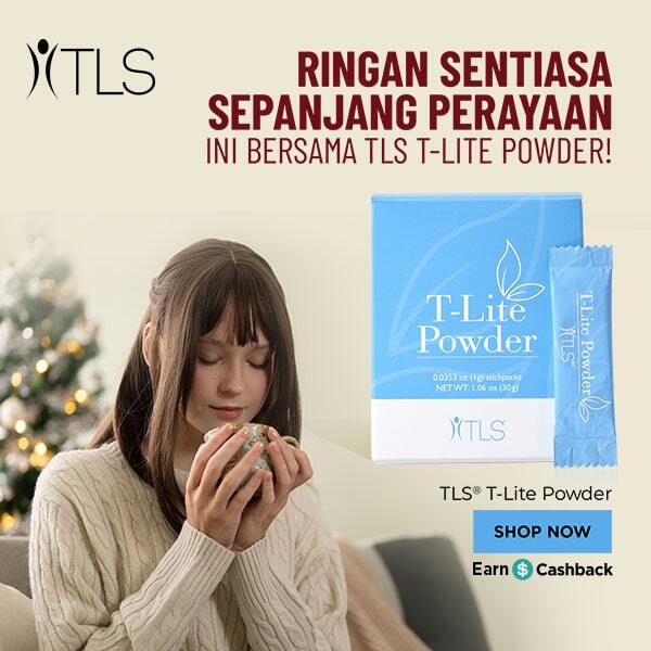 Ceria Sempurna, Ringan Sentiasa sepanjang Perayaan ini bersama TLS T-Lite Powder! TLS® T-Lite Powder Dapatkan Sekarang produk IBV baharu