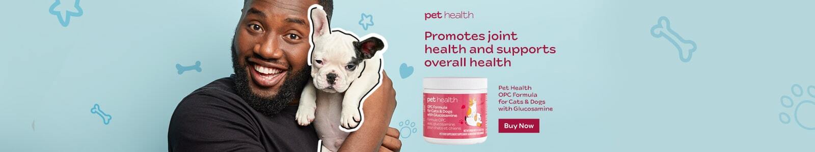 Pet Health OPC Formula for Cats & Dogs with Glucosamine Promotes joint health and supports overall health Buy Now