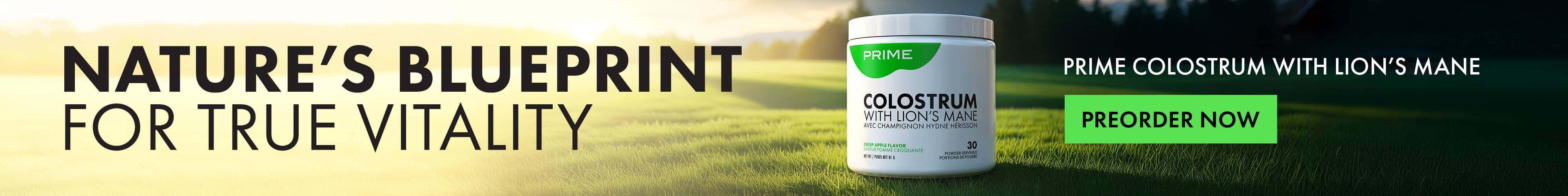 Prime™ Colostrum with Lion's Mane