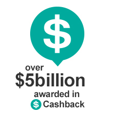 Over $50 million awarded in Cashback