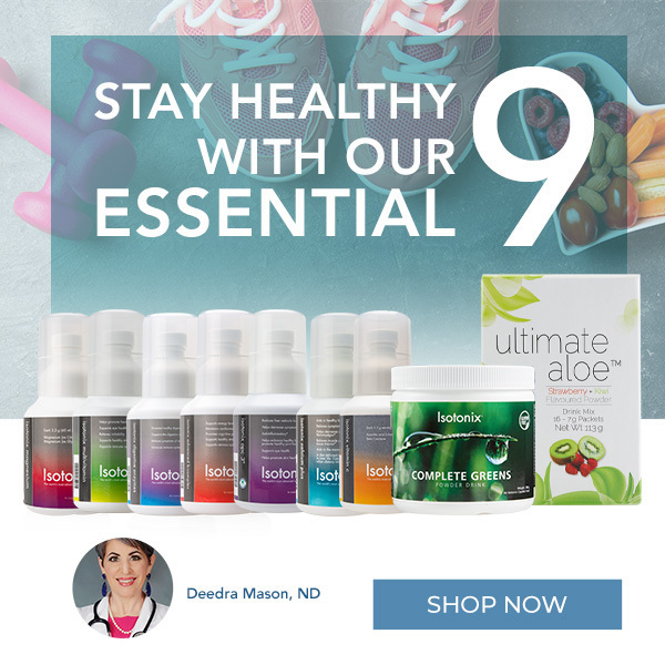 Stay healthy with our essential 9. Shop Now