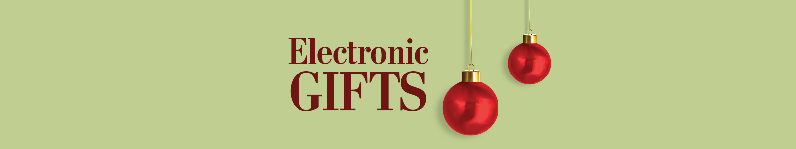Electronic Gifts. Earn Cahback.