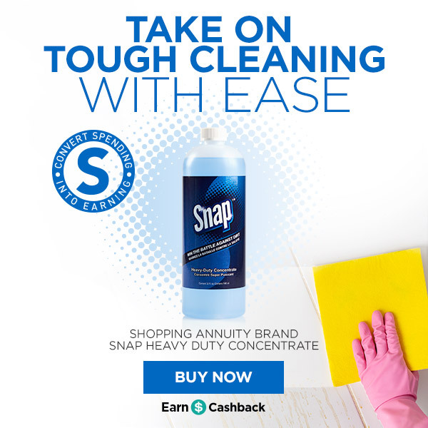 Shopping Annuity Brand SNAP Heavy Duty Concentrate. Take on Tough Cleaning with Ease. Buy Now