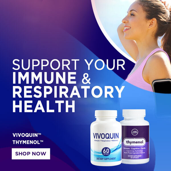 Support immune and respiratory health. Vivoquin and Thymenol. Shop now. 