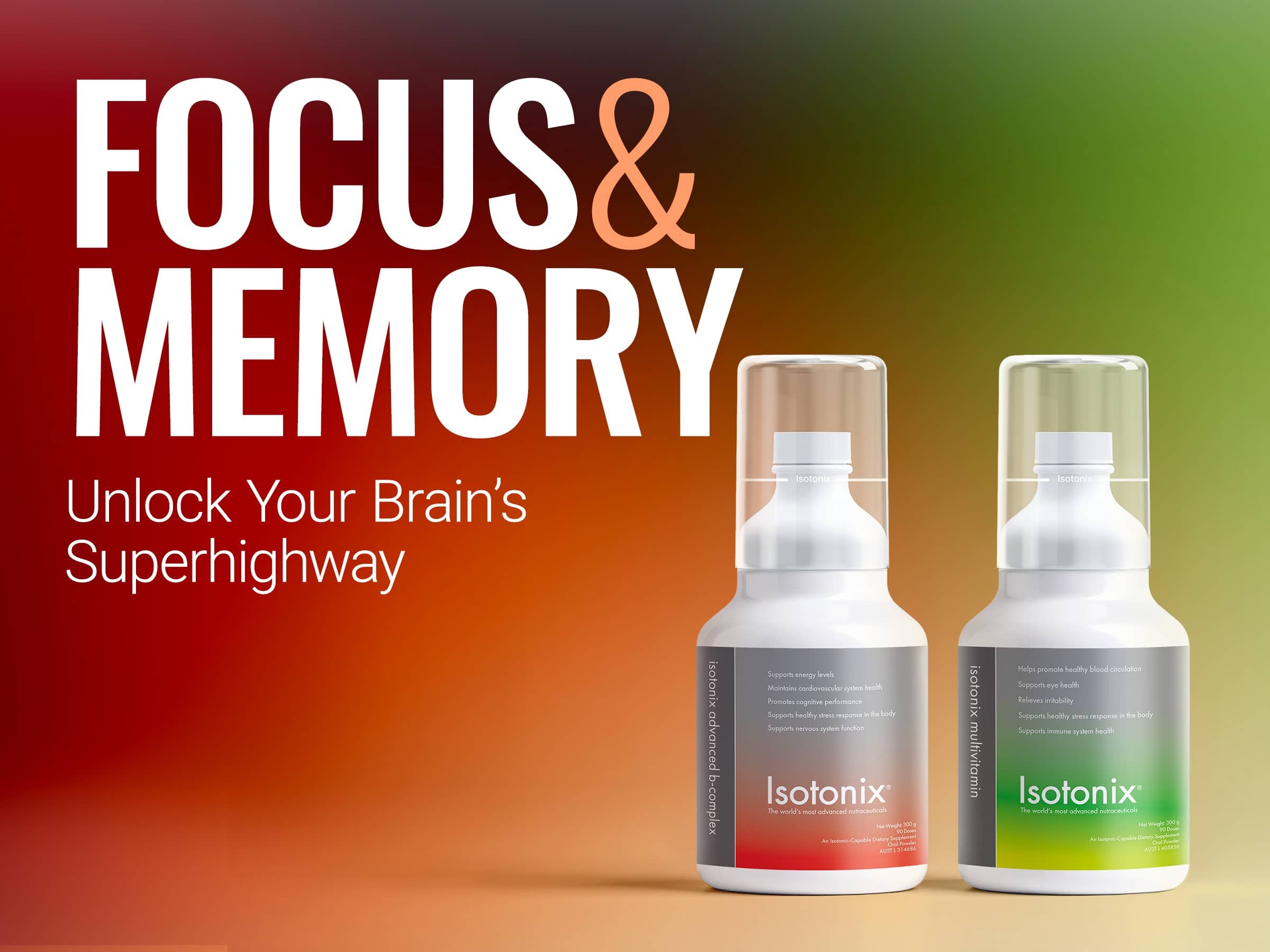 Focus & Memory Unlock Your Brain’s Superhighway. Learn More