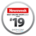 Newsweek Magazine ranks SHOP.COM #19 Best Online Shops 2021 in the 'Universal Provider' Categ