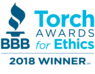 BBB Torch Awards for Ethics, 2018 Winner.