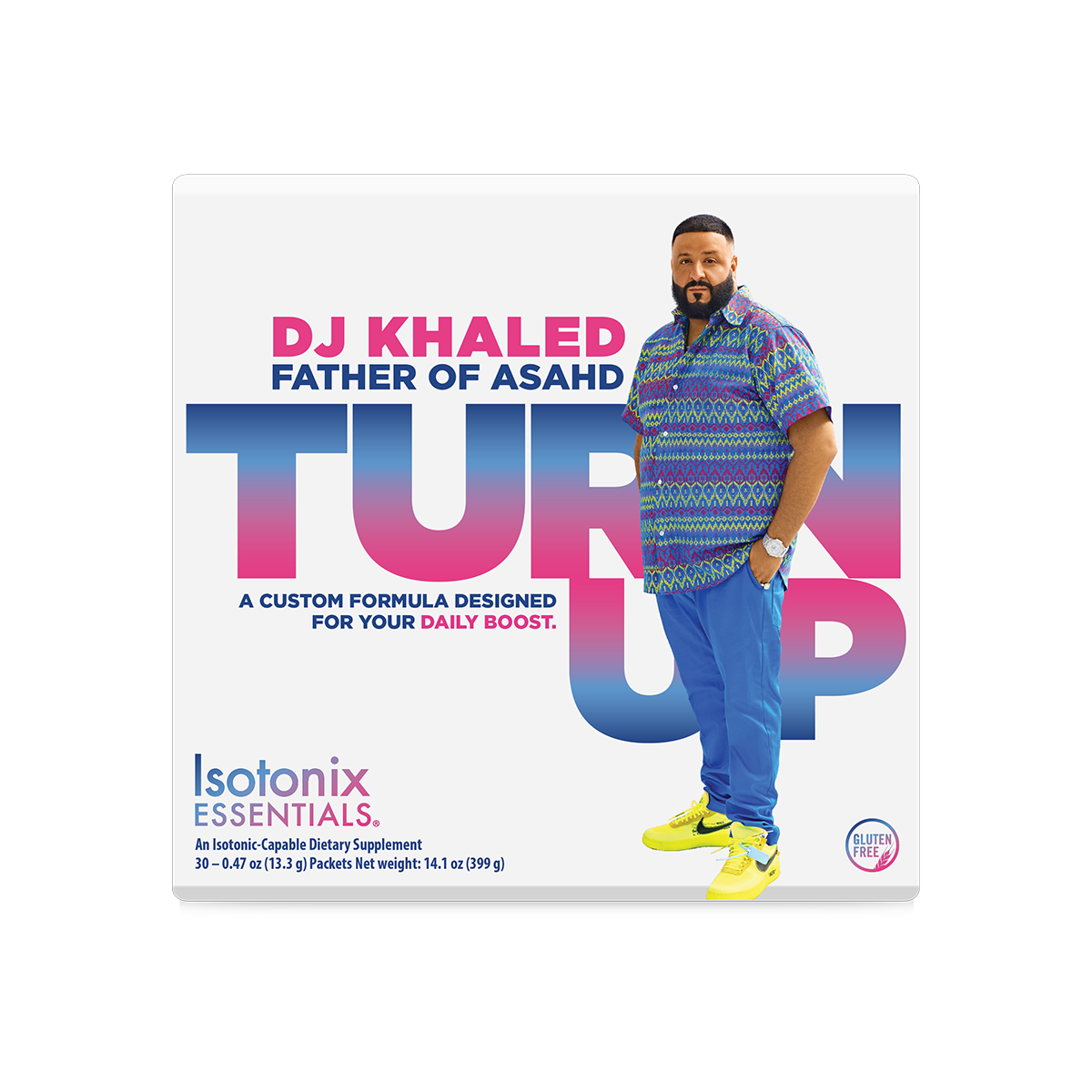 Isotonix Essentials® Turn Up - DJ KHALED Collaboration DOES NOT Include Album Digital Download #