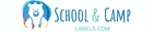 School & Camp Labels